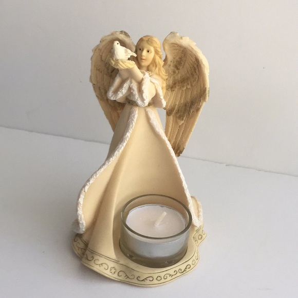 YANKEE CANDLE | Angel Tea Light Holder - Picture 1 of 10